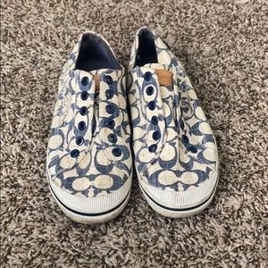 Coach slip on sneakers